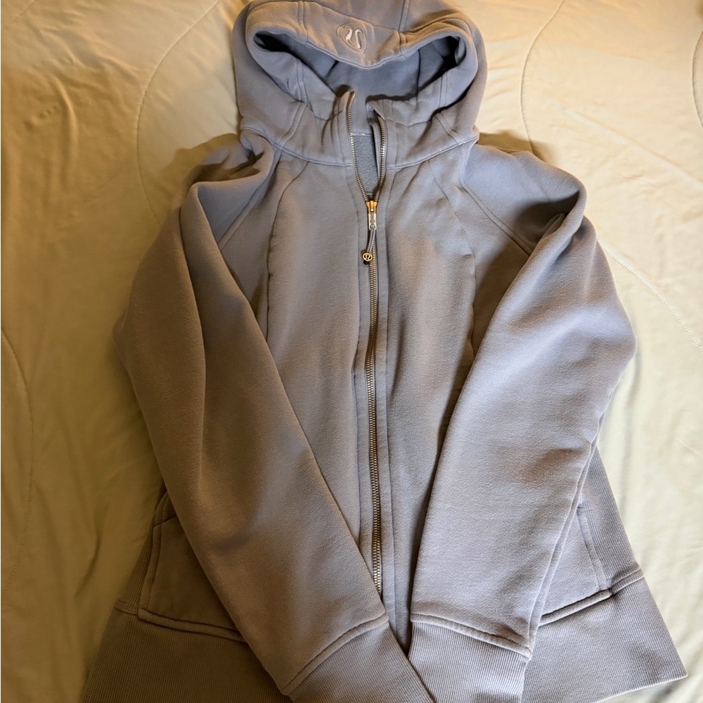 lululemon athletica blue willow Full‑Zip scuba